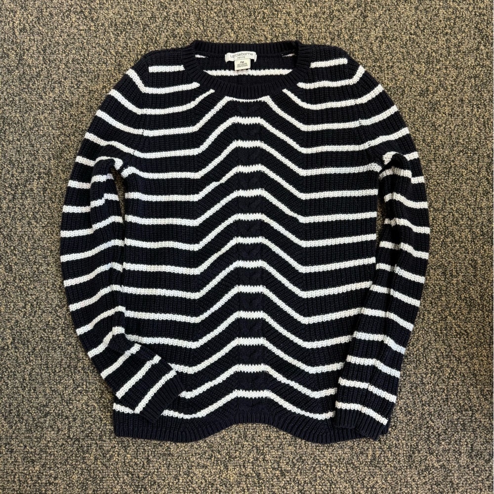 Liz Claiborne Striped Sweater